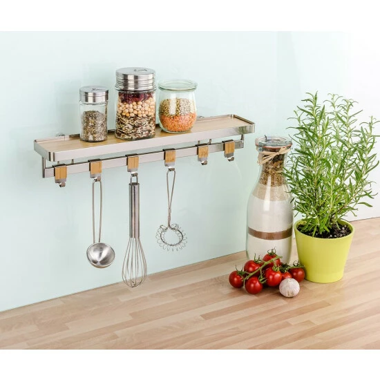 Wenko Gewürzregal Mit Reling Premium 6 Wenko Gewürzregal Mit Reling Premium – Bild 4