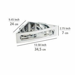 Wenko Power-Loc® Eckablage Bralia Chrom -Günstiges Wenko Geschäft unnamed file 18968