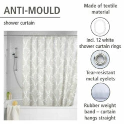 Wenko Anti-Schimmel Duschvorhang Baroque -Günstiges Wenko Geschäft unnamed file 19084