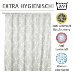 Wenko Anti-Schimmel Duschvorhang Baroque -Günstiges Wenko Geschäft unnamed file 19088