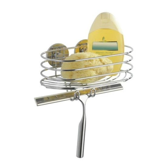 Wenko Turbo-Loc® Wandablage Mit Duschabzieher 9 Wenko Turbo-Loc® Wandablage Mit Duschabzieher – Bild 7