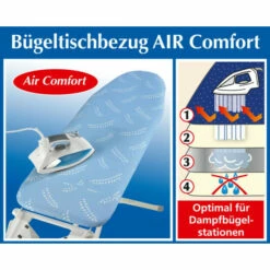 Wenko Bügeltischbezug Bügelbrettbezug Brett Air Comfort L -Günstiges Wenko Geschäft unnamed file 1919