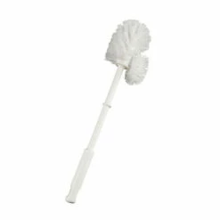 Wenko Ersatzbürste Mit Randreiniger Und Stiel Weiß