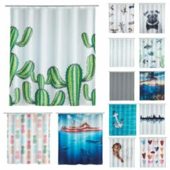 Wenko Duschvorhang Cactus -Günstiges Wenko Geschäft unnamed file 19251