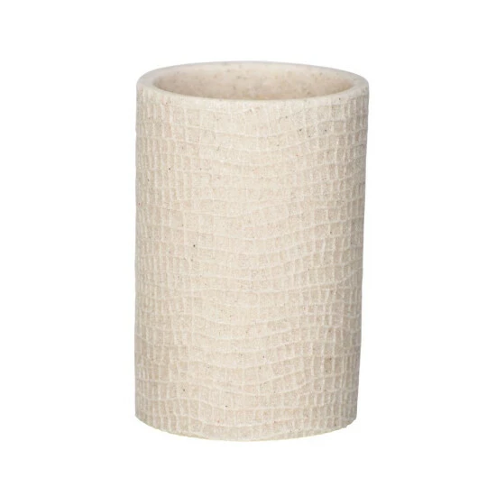 Wenko Zahnputzbecher Peanut Beige 3 Wenko Zahnputzbecher Peanut Beige