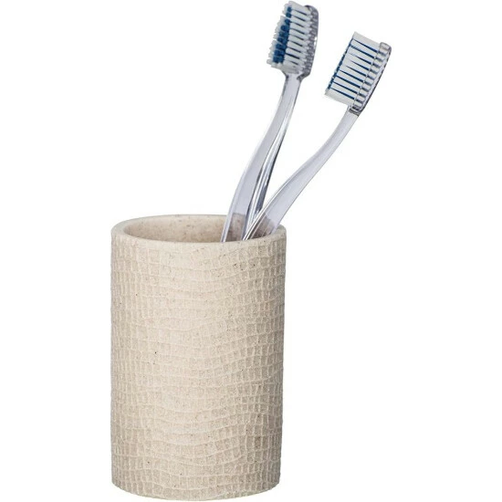 Wenko Zahnputzbecher Peanut Beige 14 Wenko Zahnputzbecher Peanut Beige – Bild 12