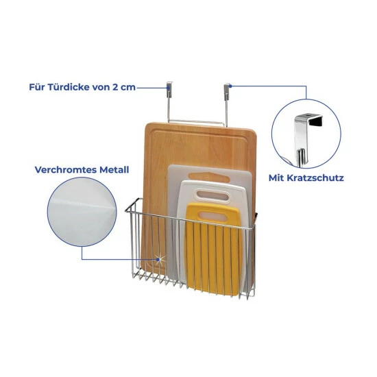 Wenko Tür-Einhängekorb Flexi 6 Wenko Tür-Einhängekorb Flexi – Bild 4