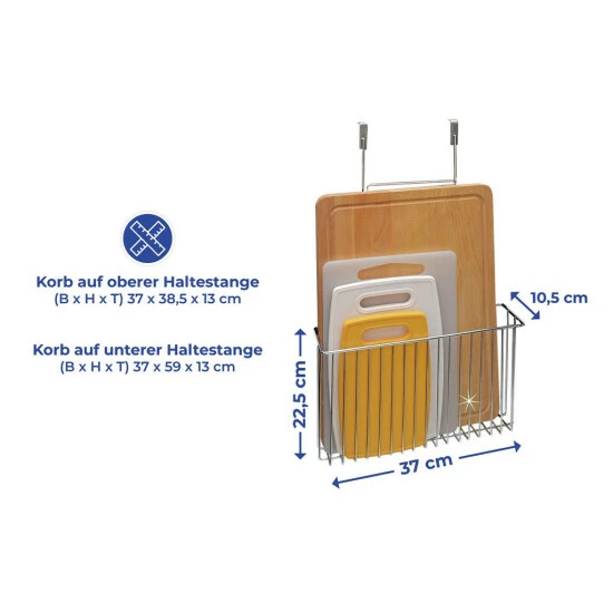 Wenko Tür-Einhängekorb Flexi 7 Wenko Tür-Einhängekorb Flexi – Bild 5