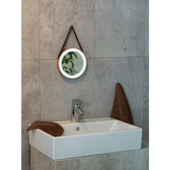 Wenko LED-Wandspiegel Usini 6 Wenko LED-Wandspiegel Usini – Bild 4