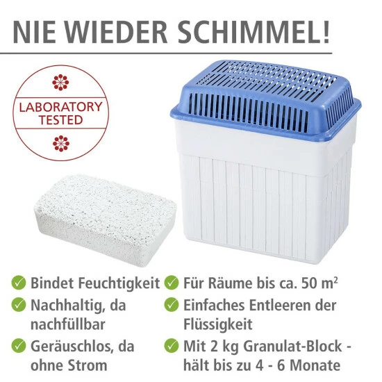 Wenko Feuchtigkeitskiller 2 Kg 4 Wenko Feuchtigkeitskiller 2 Kg – Bild 2