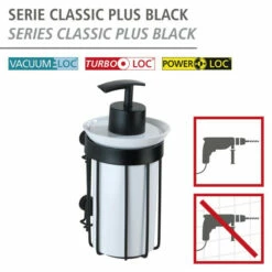 Wenko Seifenspender Classic Plus Black -Günstiges Wenko Geschäft unnamed file 19554