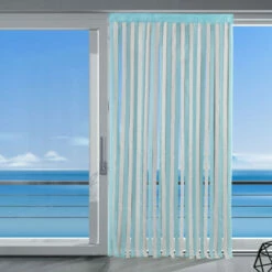 Wenko Türvorhang Türkis-beige 11 Wenko Türvorhang Türkis-beige -Günstiges Wenko Geschäft unnamed file 19563