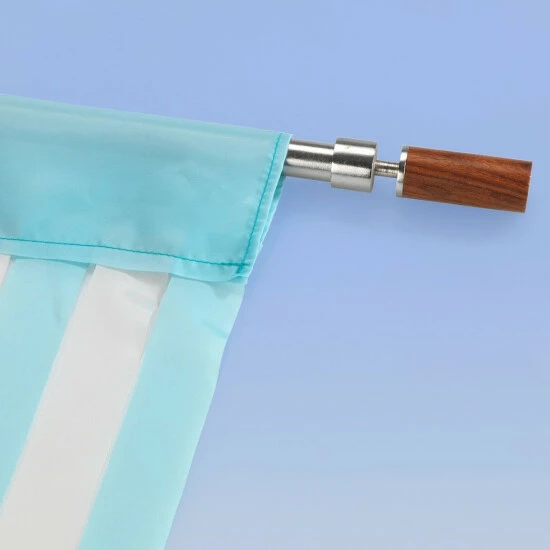 Wenko Türvorhang Türkis-beige 7 Wenko Türvorhang Türkis-beige – Bild 5