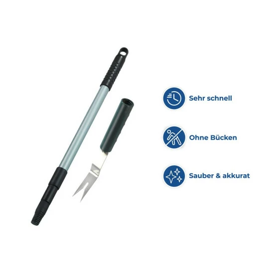 Wenko Unkrautstecher Mit Teleskopstiel 4 Wenko Unkrautstecher Mit Teleskopstiel – Bild 2