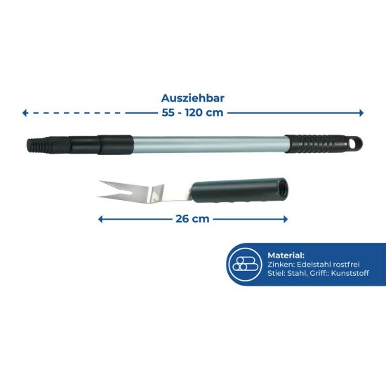 Wenko Unkrautstecher Mit Teleskopstiel 5 Wenko Unkrautstecher Mit Teleskopstiel – Bild 3