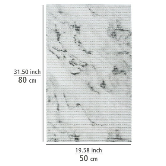 Wenko Badematte Marmor, 50 X 80 Cm 6 Wenko Badematte Marmor, 50 X 80 Cm – Bild 4