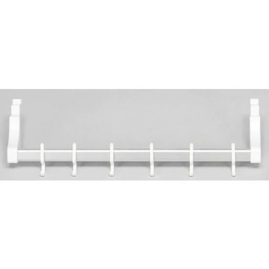 Wenko Türgarderobenschiene Weiß 9 Wenko Türgarderobenschiene Weiß – Bild 7