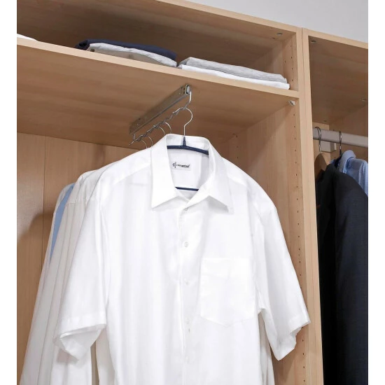 Wenko Schrankauszug Kleider- Und Hemdenbügel 6 Wenko Schrankauszug Kleider- Und Hemdenbügel – Bild 4