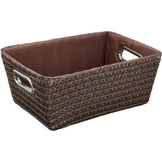 Wenko Aufbewahrungskorb Chromo Braun 8 Wenko Aufbewahrungskorb Chromo Braun – Bild 6