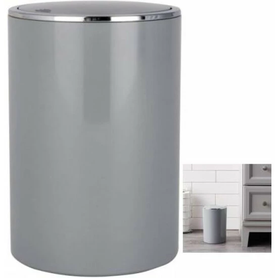 Wenko Schwingdeckeleimer Inca Grey 13 Wenko Schwingdeckeleimer Inca Grey – Bild 11