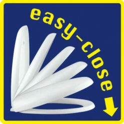 Wenko WC-Sitz Hochglanz Acryl Sweet Shark - Absenkautomatik, Fix-Clip Hygiene Befestigung -Günstiges Wenko Geschäft unnamed file 19728