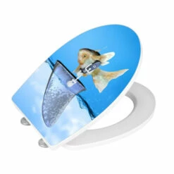 Wenko WC-Sitz Hochglanz Acryl Sweet Shark - Absenkautomatik, Fix-Clip Hygiene Befestigung -Günstiges Wenko Geschäft unnamed file 19730