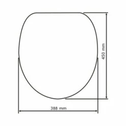 Wenko WC-Sitz Hochglanz Acryl Sweet Shark - Absenkautomatik, Fix-Clip Hygiene Befestigung -Günstiges Wenko Geschäft unnamed file 19731