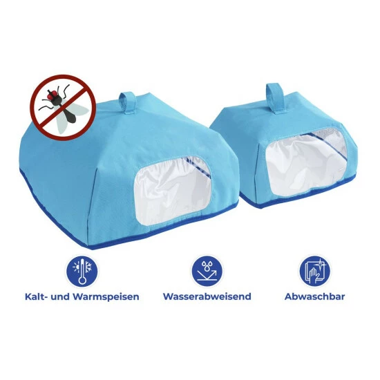 Wenko Speiseschutzhaube Thermo 2er Set 7 Wenko Speiseschutzhaube Thermo 2er Set – Bild 5