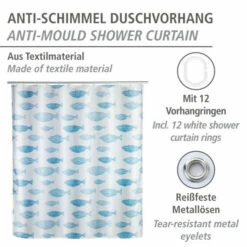 Wenko Anti-Schimmel Duschvorhang Aquamarin 9 Wenko Anti-Schimmel Duschvorhang Aquamarin -Günstiges Wenko Geschäft unnamed file 19900