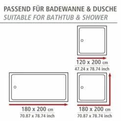 Wenko Anti-Schimmel Duschvorhang Aquamarin 12 Wenko Anti-Schimmel Duschvorhang Aquamarin -Günstiges Wenko Geschäft unnamed file 19903