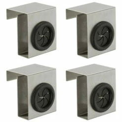 Wenko Küchen- Und Türhaken Push, 4er Set