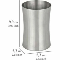 Wenko Zahnputzbecher Pieno Edelstahl -Günstiges Wenko Geschäft unnamed file 19984