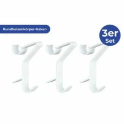 Wenko Rundheizkörper-Haken Flexi Weiß 3er Set -Günstiges Wenko Geschäft unnamed file 2003