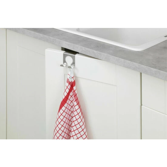 Wenko Tür-Doppelhaken Edelstahl 10 Wenko Tür-Doppelhaken Edelstahl – Bild 8