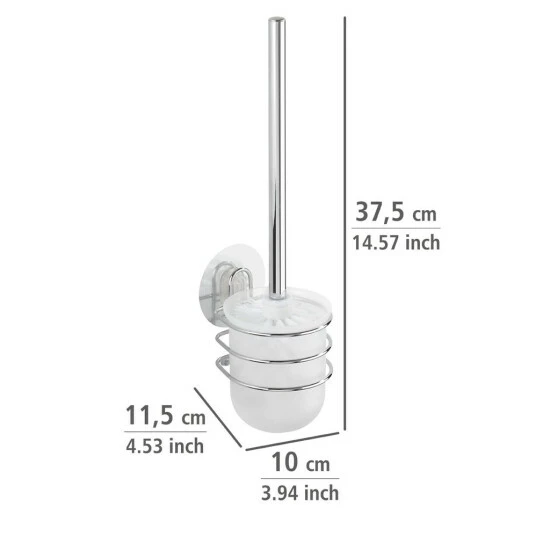 Wenko Static-Loc® WC-Garnitur Osimo 8 Wenko Static-Loc® WC-Garnitur Osimo – Bild 6