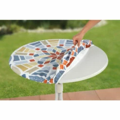 Wenko Spann-Tischdecke In Mosaikoptik