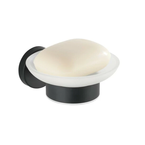 Wenko Seifenablage Bosio Edelstahl Black Matt 4 Wenko Seifenablage Bosio Edelstahl Black Matt – Bild 2