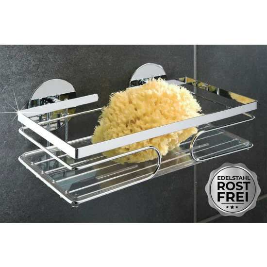 Wenko TurboFIX Edelstahl Wandablage 10 Wenko TurboFIX Edelstahl Wandablage – Bild 8