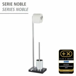 Wenko Stand WC-Garnitur Noble Black -Günstiges Wenko Geschäft unnamed file 20288