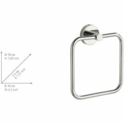 Wenko Handtuchring Bosio Glänzend Edelstahl -Günstiges Wenko Geschäft unnamed file 20347