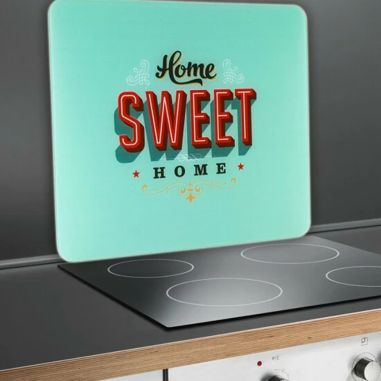 Wenko Multi-Platte Home Sweet Home Für Glaskeramik Kochfelder, Herdabdeckplatte 4 Wenko Multi-Platte Home Sweet Home Für Glaskeramik Kochfelder, Herdabdeckplatte – Bild 2