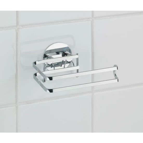 Wenko Turbo-Loc® Edelstahl Toilettenpapierhalter 14 Wenko Turbo-Loc® Edelstahl Toilettenpapierhalter – Bild 12