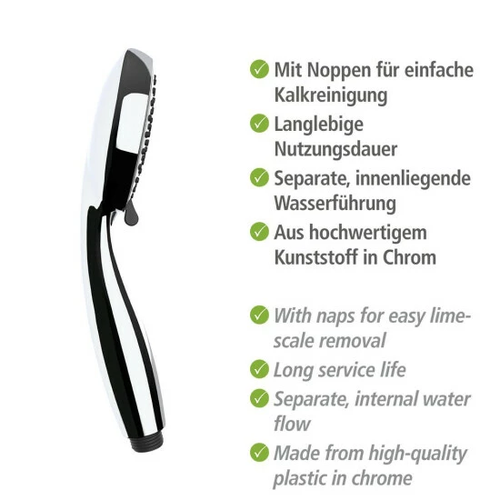 Wenko Duschkopf Basic Grau Ø 10 Cm 10 Wenko Duschkopf Basic Grau Ø 10 Cm – Bild 8