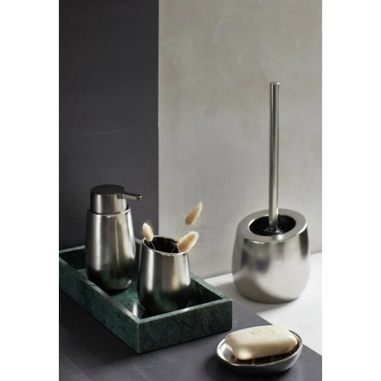 Wenko Zahnputzbecher Badi Chrom Matt Keramik 7 Wenko Zahnputzbecher Badi Chrom Matt Keramik – Bild 5