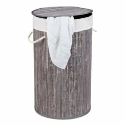 Wenko Wäschetruhe Bamboo Grau -Günstiges Wenko Geschäft unnamed file 20638