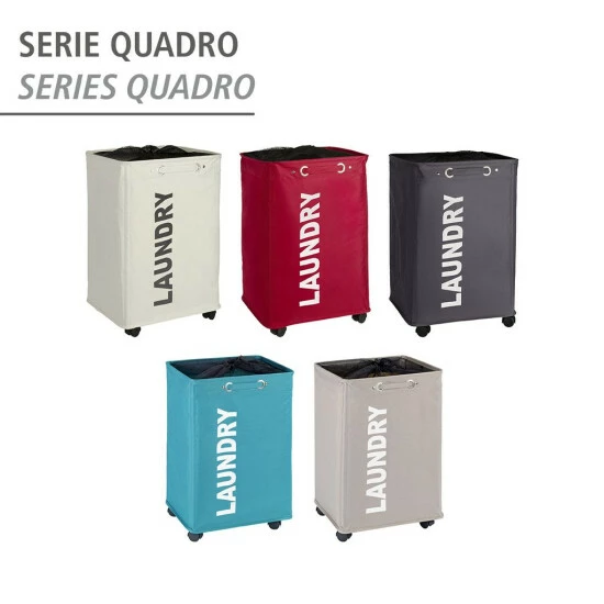 Wenko Wäschesammler Quadro Taupe 9 Wenko Wäschesammler Quadro Taupe – Bild 7