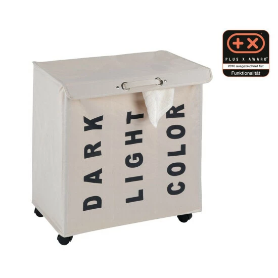 Wenko Wäschesammler Trivo Beige 11 Wenko Wäschesammler Trivo Beige – Bild 9