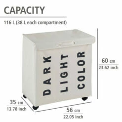 Wenko Wäschesammler Trivo Beige 29 Wenko Wäschesammler Trivo Beige -Günstiges Wenko Geschäft unnamed file 20693