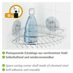 Wenko Static-Loc® Eckablage Osimo -Günstiges Wenko Geschäft unnamed file 20738