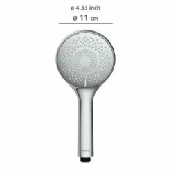 Wenko Duschkopf Watersaving Chrom Ø 11 Cm -Günstiges Wenko Geschäft unnamed file 2077